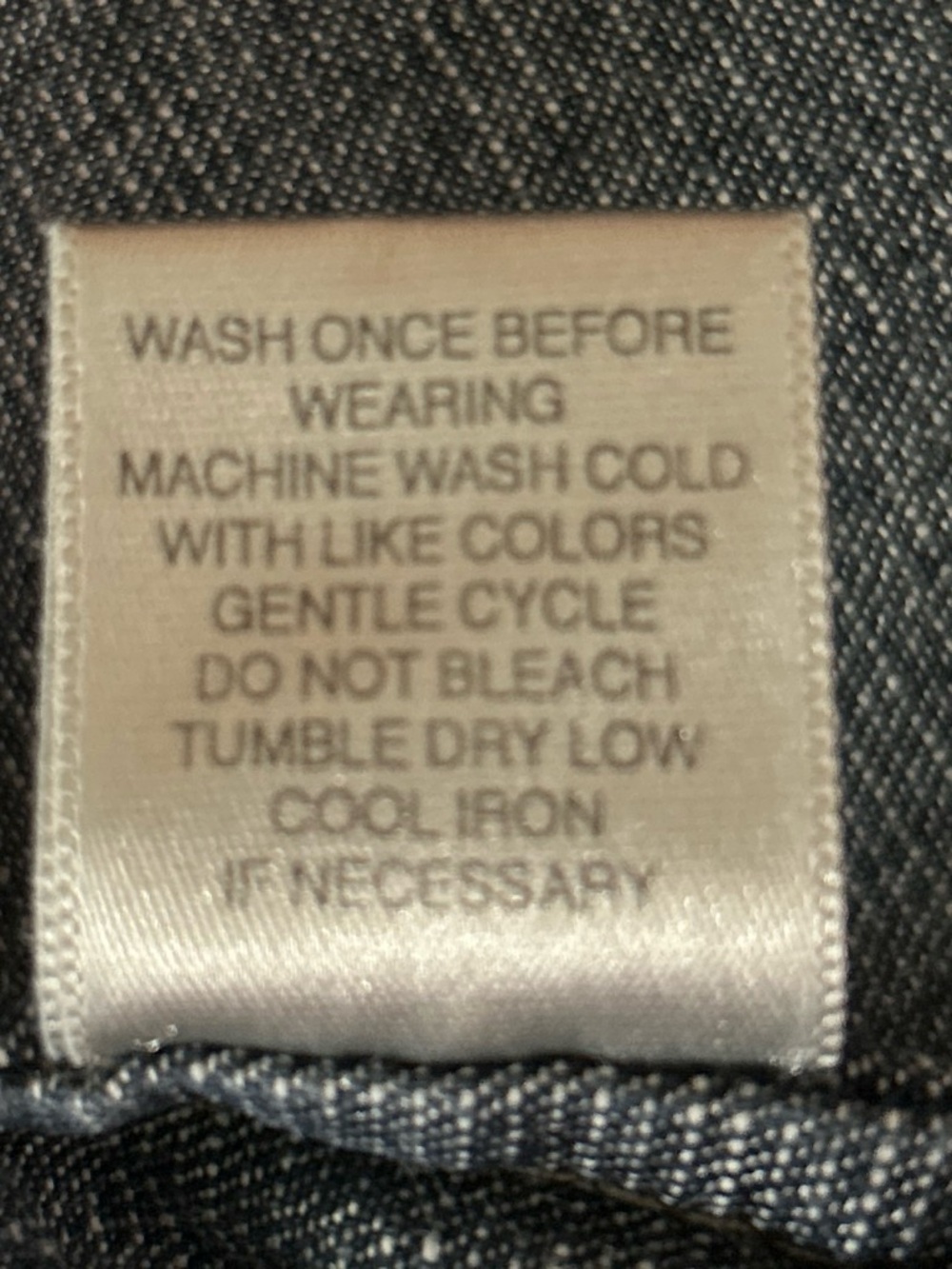 Christopher & Banks women’s dark denim jacket size XL - Picture 7 of 7